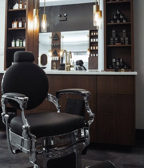 Naperville Barber Chair and Product